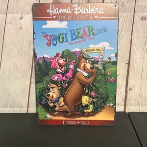 Yogi Bear Show Reproduction Tin Sign – 12” x 8” | Hanna-Barbera Diamond Collecti